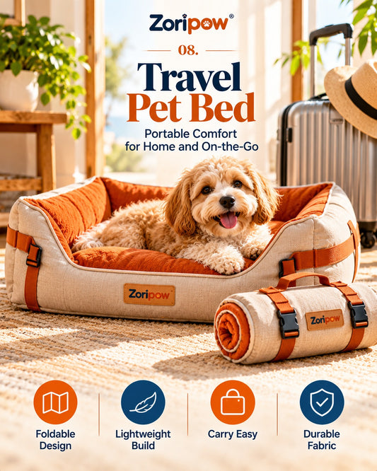 Zoripaw Travel Pet Bed – Portable Comfort Style