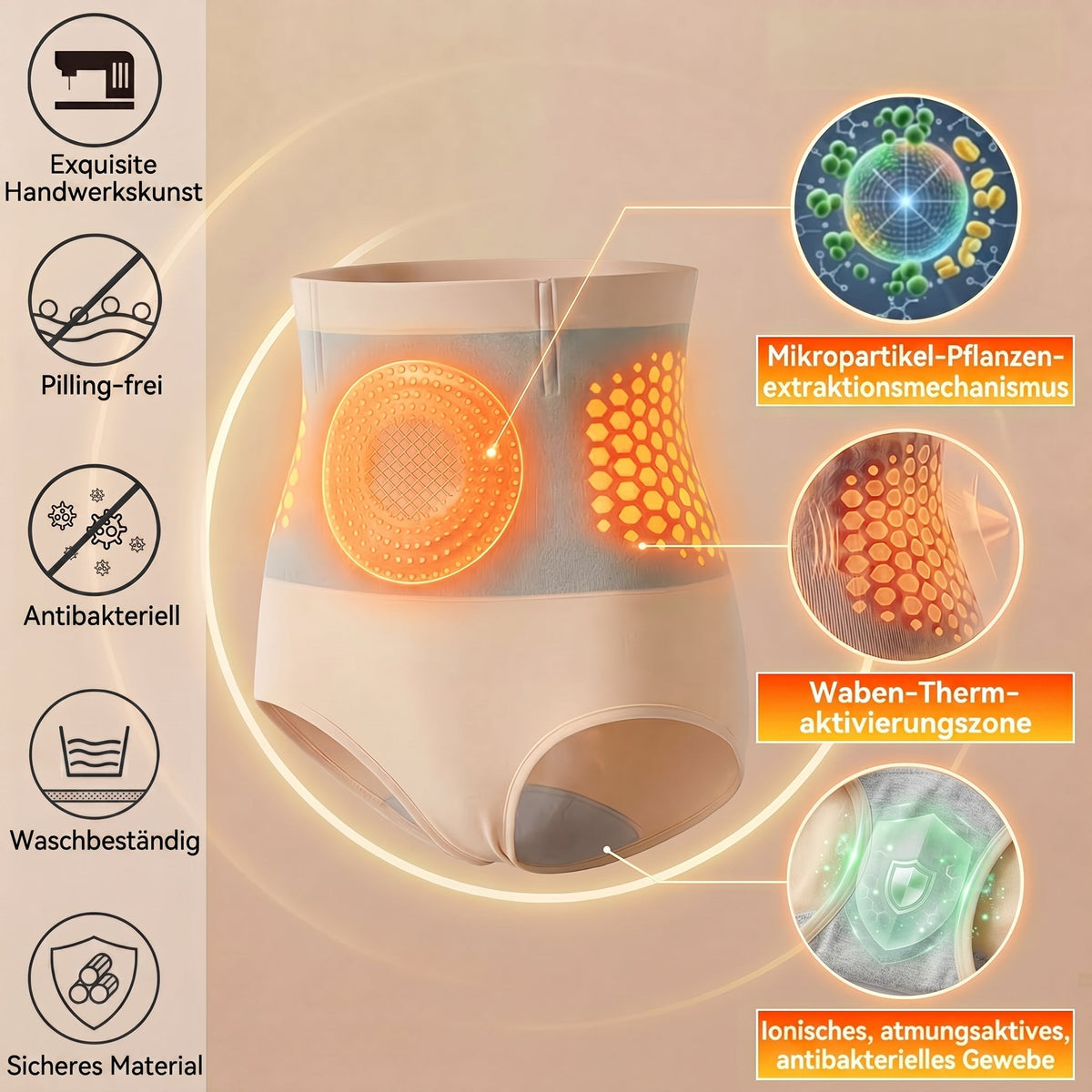 Offizieller Markenstore | 🌟 💧𝐏𝐀𝐔𝐑𝐀𝐉𝐔® 2026 4-in-1 Mikropartikel-ShapingShorts